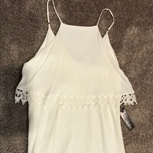 NWT White LuLus dress